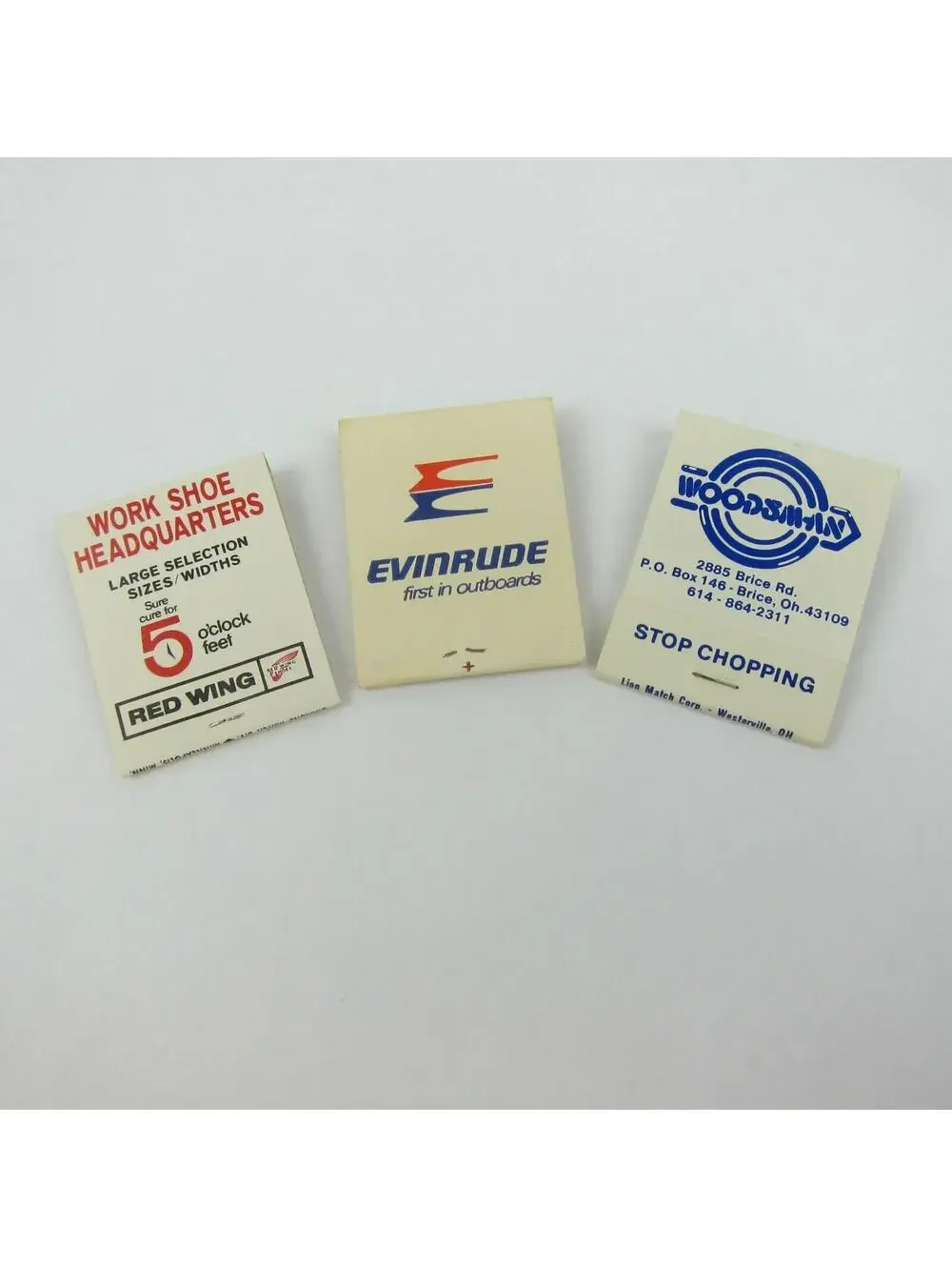 N/A vintage matchbooks